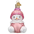 Old World Christmas Snow Baby Girl