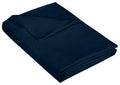 Royale Linen 400 Thread Count 100% American Grown Cotton Flat Sheet - Cooling Sheets - Full Sheets - Luxury Sateen Weave - Full