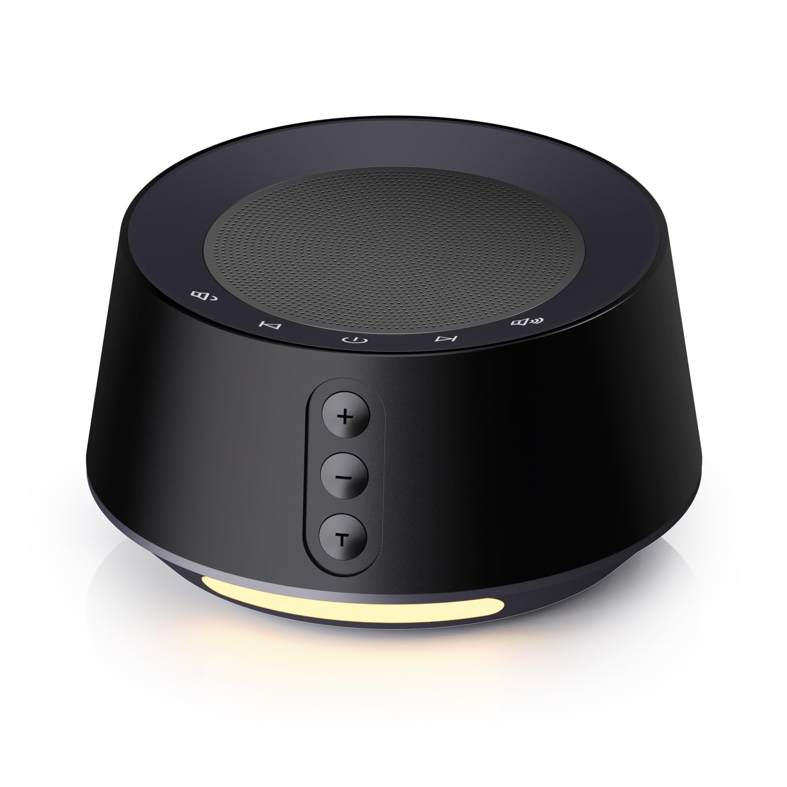 BGOVERSS White Noise Sound Machine with 20 Soothing Sounds, 10 Colors Night Light Sleep Machines Home Office Travel, 5 Timers an