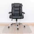 Kuyal Clear Chair Mat, Hard Floor Use, 48' X 59' Transparent Office Home Floor Protector Mat Chairmats (48' X 59' Rectangle)