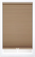 DEZ FURNISHINGS QELTWT200540 Cordless 1.5 Blackout Cellular Shade, 20W x 54H, Latte