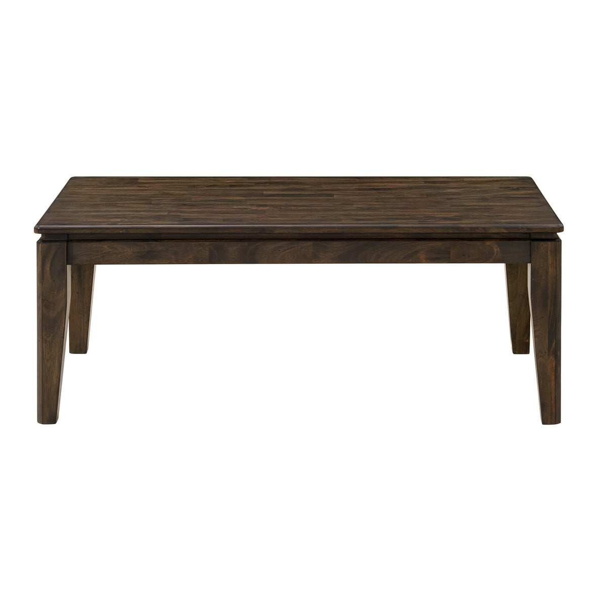 Intercon Kauai 50" Wide Coffee Table with 4 Legs, Brushed Mango Wood Furniture