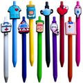 Yj Premiums 10-Pack Of Cute Nursing Pens With Heart, Syringe Designs In Black Ink - Versatile Writing Instruments For Nurses, Me
