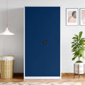 Godrej Interio Vurv 2Door Steel Locker Unit Almirah (Sapphire Blue), 1Year Warranty, 1 Locker