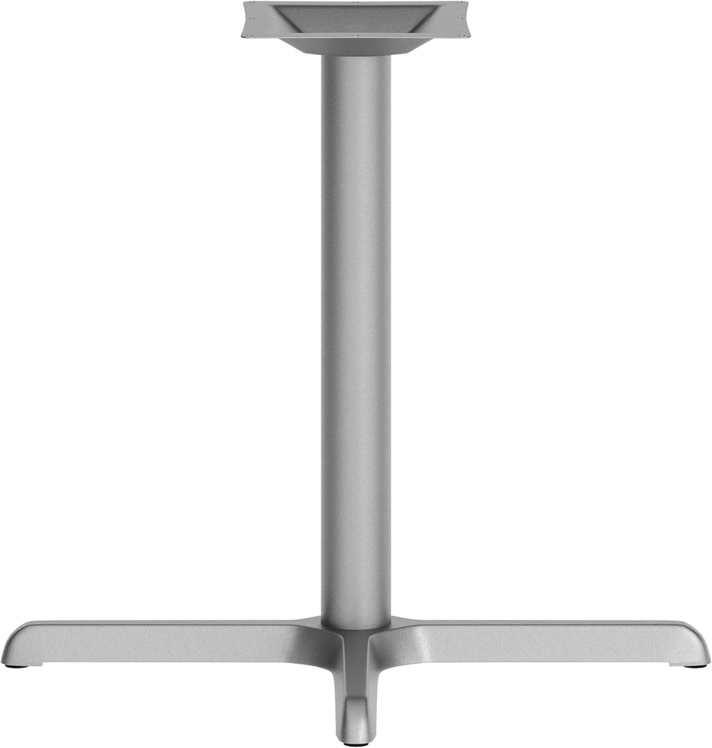 30 x 30 Restaurant Table X-Base with 3 Dia. Table Height Column