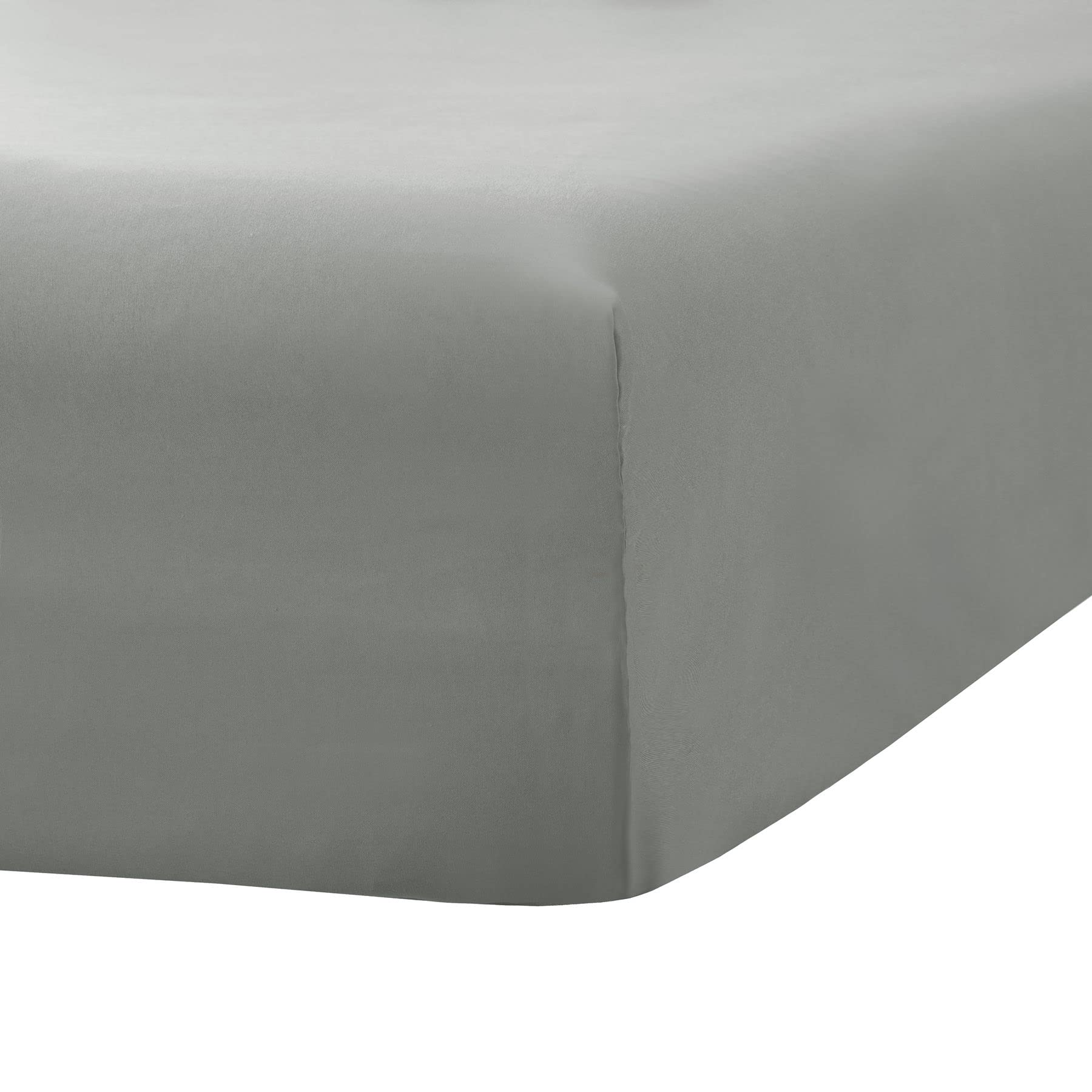 Ghooss Deep Pocket Fitted Sheet,Gray Full Fitted Sheet Only,Hotel Luxury 1500 Bedding - Wrinkle, Fade And Stain Resistant-1 Pack