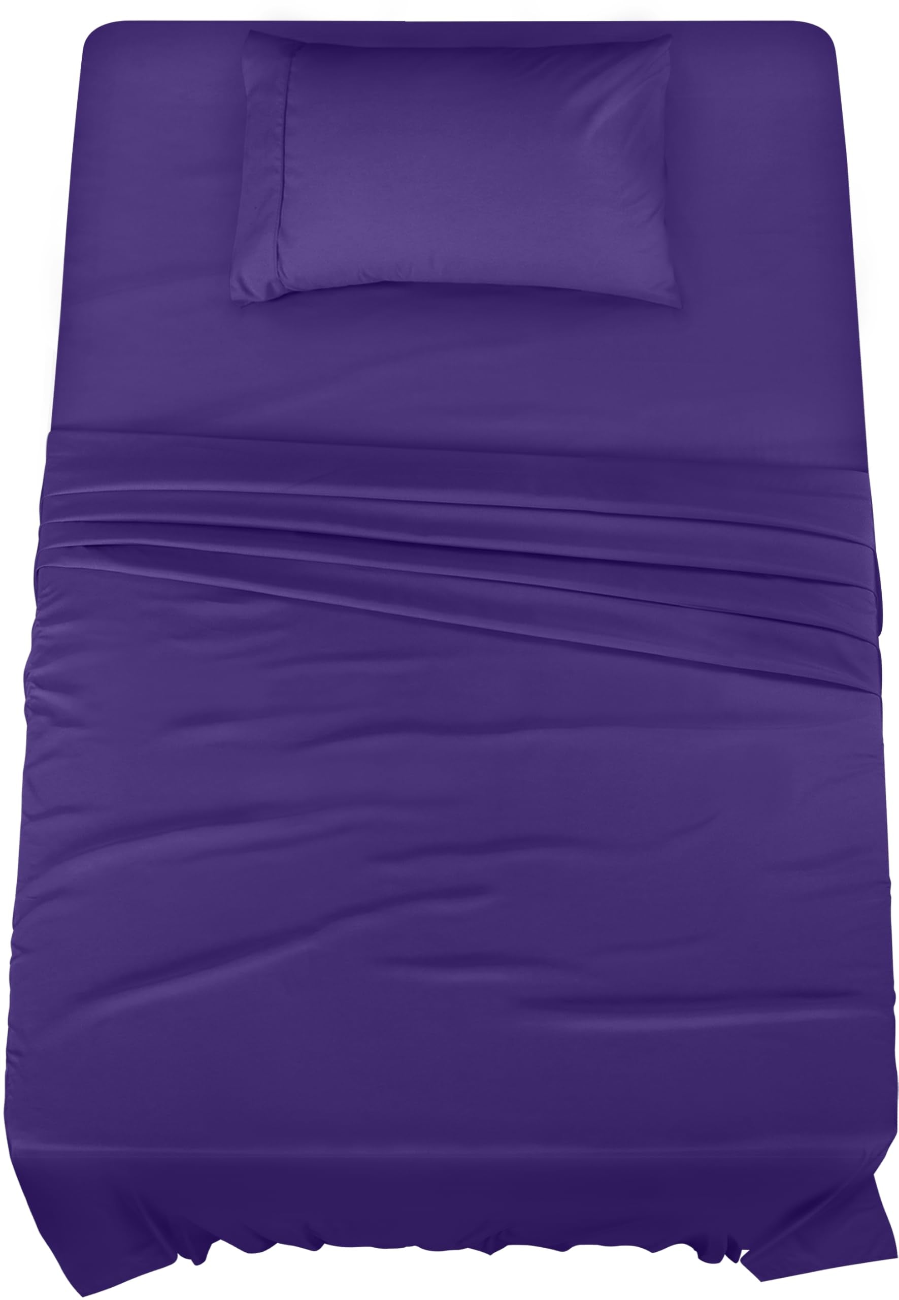 Utopia Bedding Twin Bed Sheets Set - 3 Piece Bedding - Brushed Microfiber - Shrinkage And Fade Resistant - Easy Care (Twin, Egg