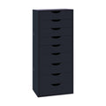 Naomi Home Bianca 9Drawer Vertical Office File Cabinet  Gray