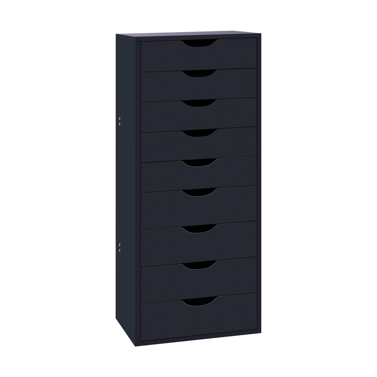 Naomi Home Bianca 9Drawer Vertical Office File Cabinet  Gray
