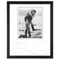 Malden International Designs Black Concept Wood Picture Frame, 8x10, Black