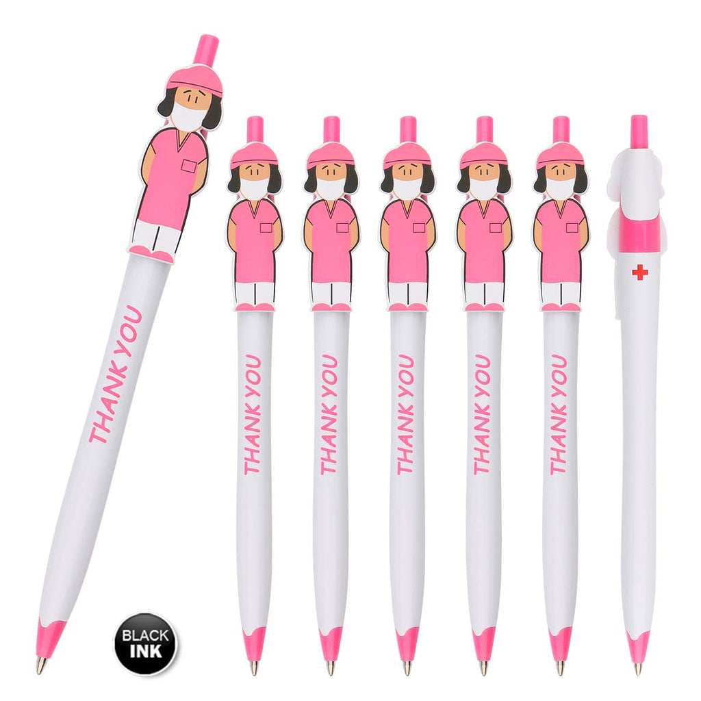 Sikao Cute Nurse Pens Thank You Nursing Pens Nurses, Cna Nurse Week Gifts Bulk, Healthcare Medical Assistant Appreciation Gifts,