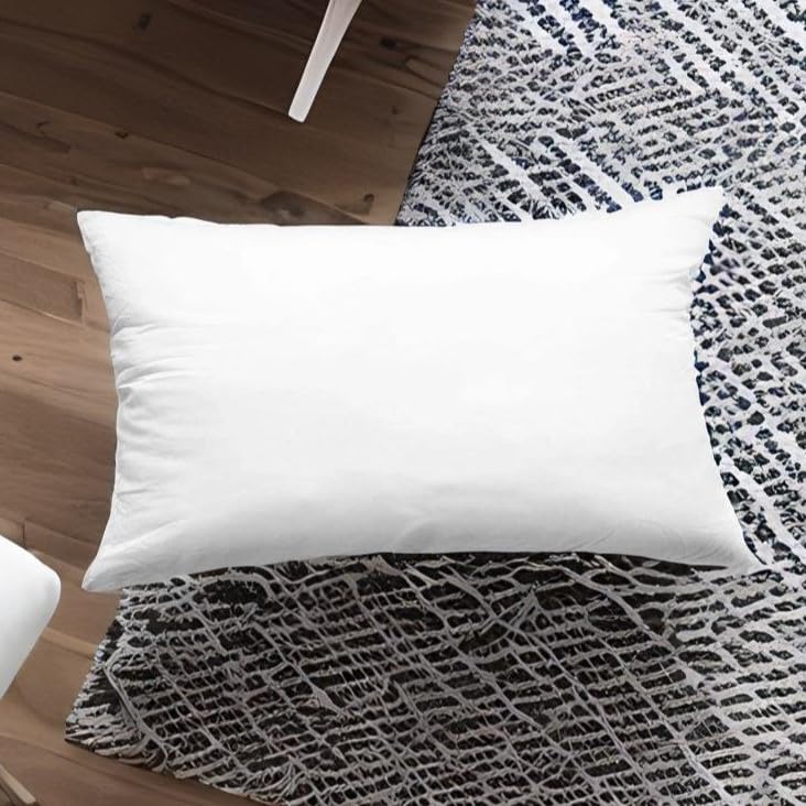 Azulhome 14 X 22 Throw Pillow Inserts, Decorative Rectangle Throw Pillow Inserts, Lightweight Soft Fillers Fluffy Pillow Forms S