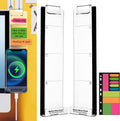 Monitor Memo Boards For Computer, Set Of 2 (Left & Right) Multifunction Acrylic Screen Message Reminder Pad Side Panels Phone Ho