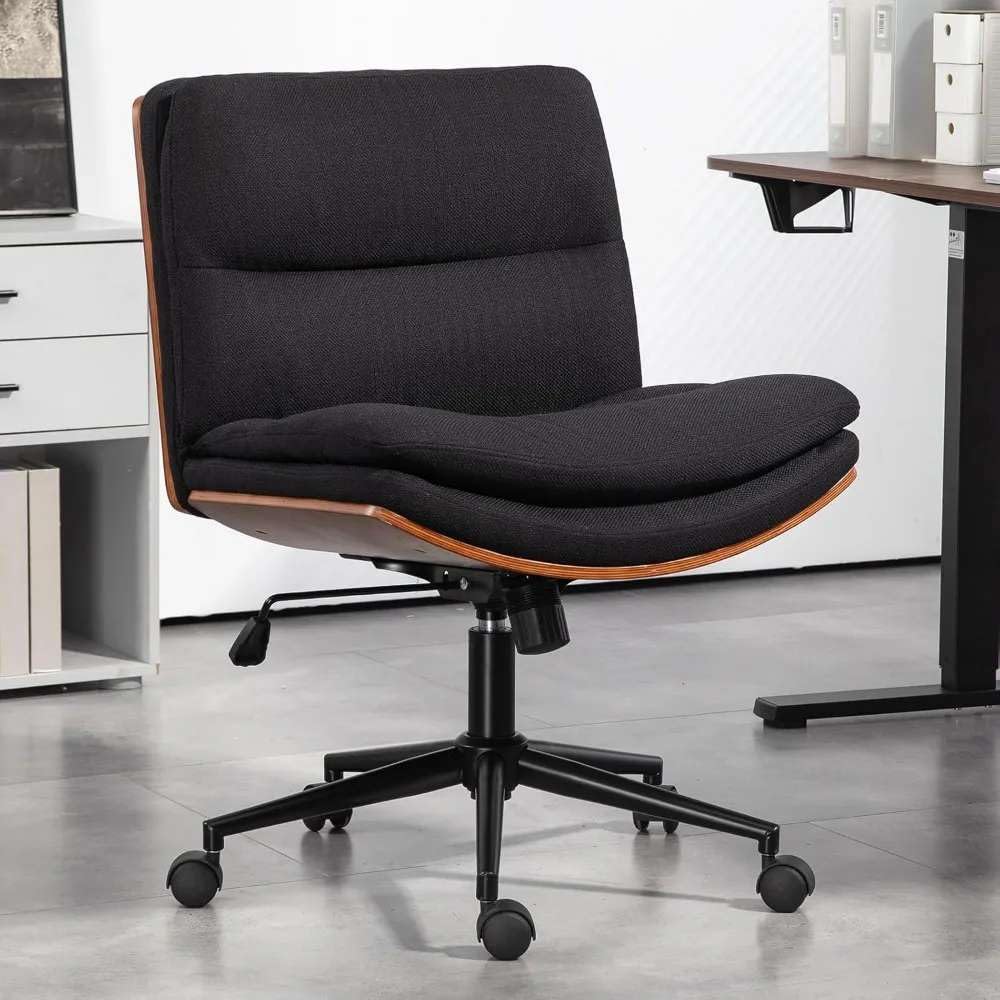Ergonomic Office Chair With Wheels: Adjustable Swivel Desk Chair For Comfort & Support