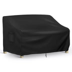 Richwon Outdoor Couch Cover Waterproof, 3-Seater Outdoor Sofa Cover, Patio Furniture Covers With Air Vent And Handles, 78W X 33D