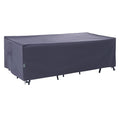 F&J Outdoors Patio Outdoor Patio Table Cover 62 X 42 X 27.5 Inches, Waterproof Uv Resistant Snow Protection For Rectangular Dini
