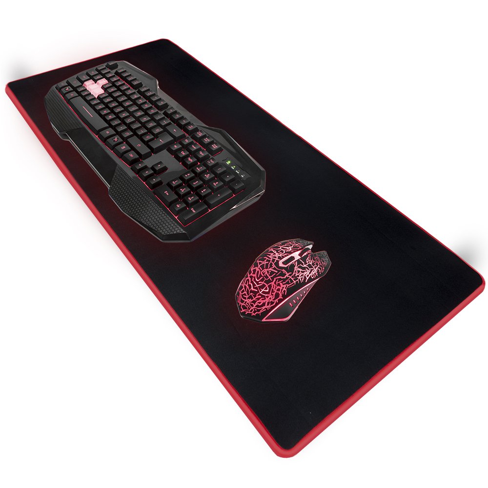 Stratagem Control Zone Xl Microfiber Gaming Deskpad - Sizes Up To 47' X 21.5' (Xl Extended)