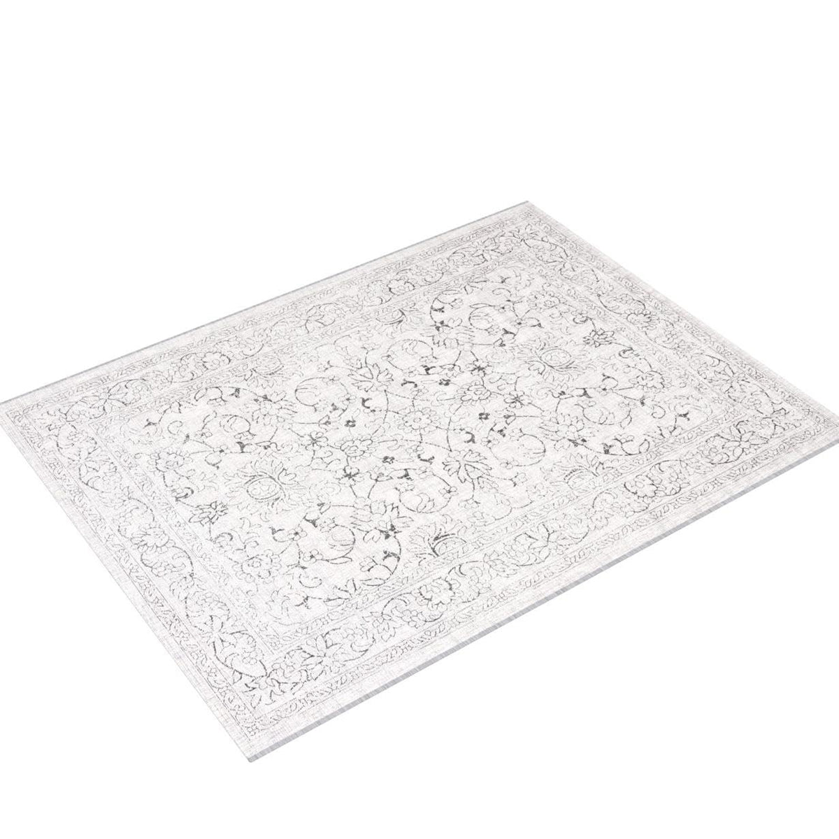 Safavieh Courtyard Collection 8' X 10' Grey/Black Cy8680 Indoor/ Outside Waterproof Easy Cleansingpatio Backyard Mudroom Area Mat