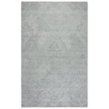 Rizzy Home Alora Decor Emerson 8' X 10' Damask Grey/Gray/Rust/Blue Hand-Tufted Area Rug