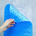 Ritmo Soft Machine Washable NonSlip Bathroom Toilet Floor Mats Sets Rugs, Bath Rug AntiSkid Mildew Proof Bath Mat Pedestal Mat