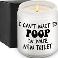 Housewarming Gifts for New Home, Gifts for New Apartment, Moving Away Gifts Ideas, Lavender Scented Candles with Funny Sayings, 