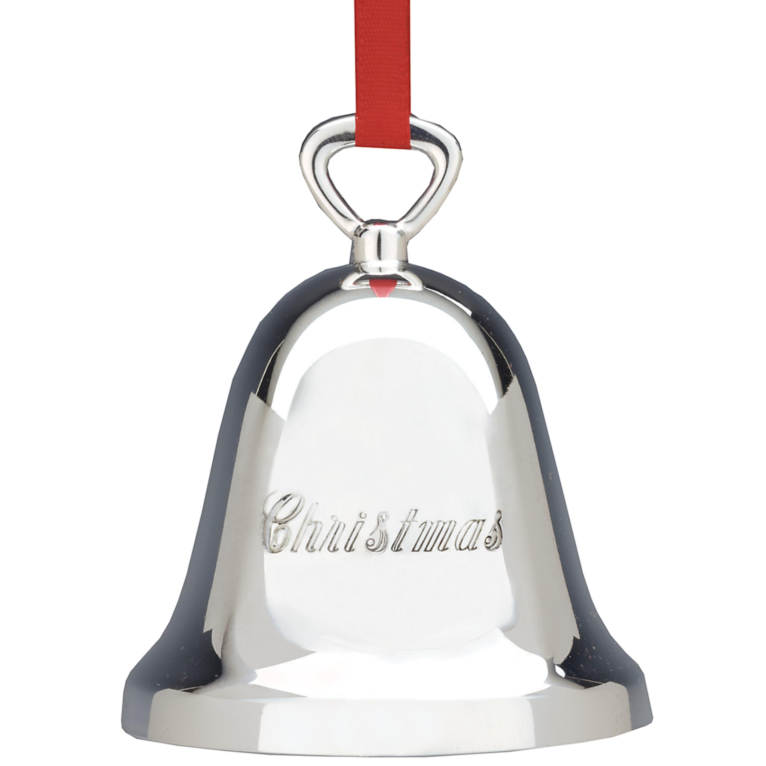 Reed & Barton 329/2 Ringing In The Season Silverplate Bell Ornament