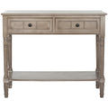 Safavieh American Homes Collection Samantha Vintage Grey 2-Drawer Console Table