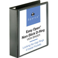 Sparco 26960 Locking D-Ring View Binder,2-Inch Capacity,11-Inch X8-1/2-Inch ,Black