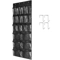 Tidymaster 1 Pack Extra Large Hanging Over Door Shoe Organizers,Closet Shoe Organizer Shoe Rack Organizer Shoe Storage,12+6 Cryt