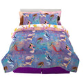 Franco Disney Princess Ariel The Little Mermaid Live Action Movie Kids Bedding Super Soft Comforter And Sheet Set With Sham, Que