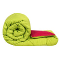 Svt Microfiber 200Tc Comforter (Double Bed_Green & Pink)