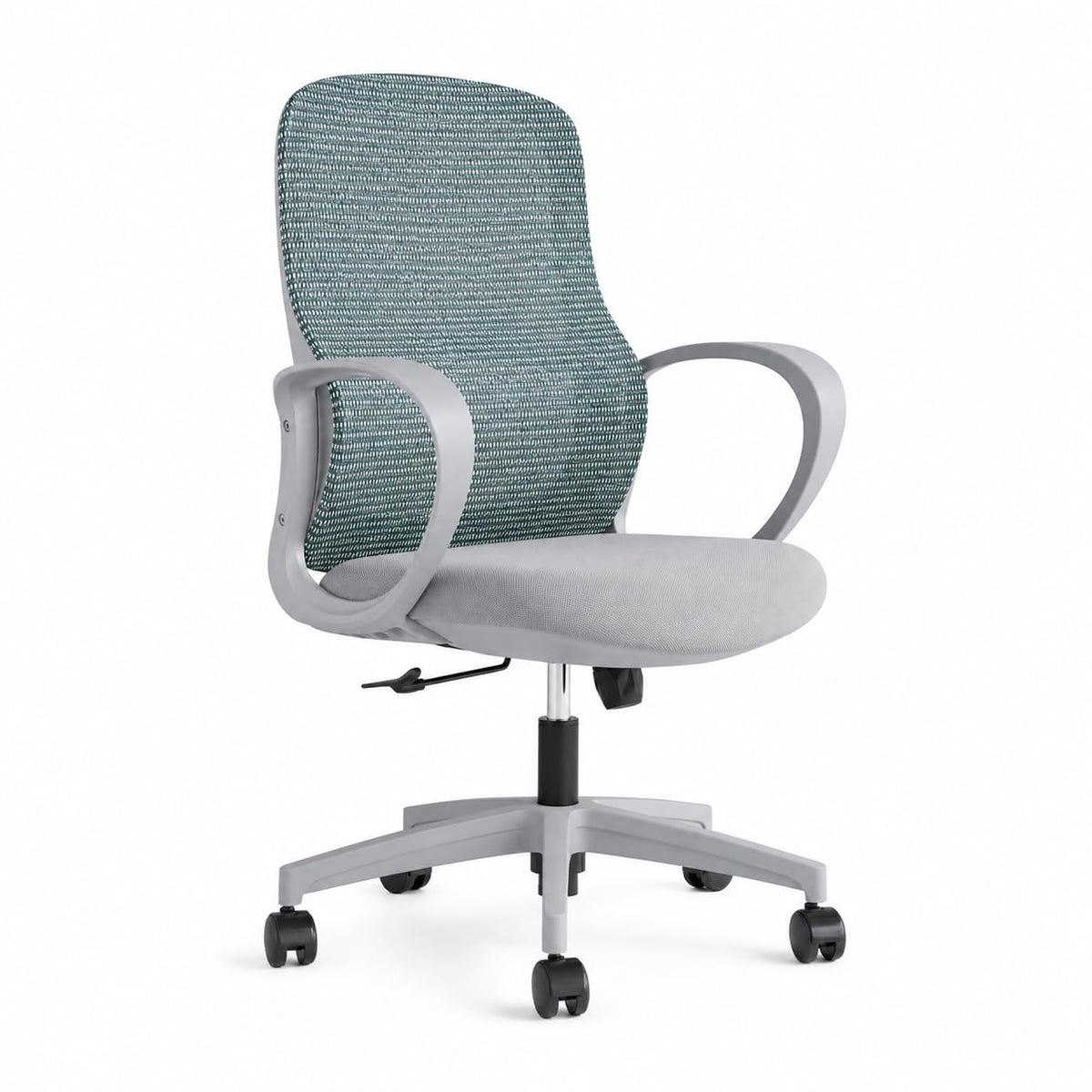 Krung High Back Mesh Office Chair  Ergonomic Desk Chair With Lumbar Support, Loop Armrests  360 Swivel, Height Adjustable, Hea