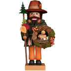 Alexander Taron Christian Ulbricht Nutcracker - Woodsman With Wreath - 18.5" H X 9" W X 9.25" D