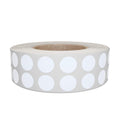 Royal Green White Sticker Dot Labels On A Roll (0.375 Inch) 10Mm - 3000 Pack