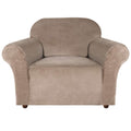 Turquoize Stretch Velvet Chair Cover Sofa Chair Covers For Living Room Armchair Cover Chair Slip Covers With Arms Chair Slipcove