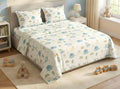 Goldzen All Season Double Bed Kids Ac Comforter | Duvet | Blanket | Quilt. Size (90 X 100 Inches).(Elephant Print)