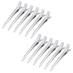 Soft 'N Style Duck Bill Clips Steel, 12 Bag