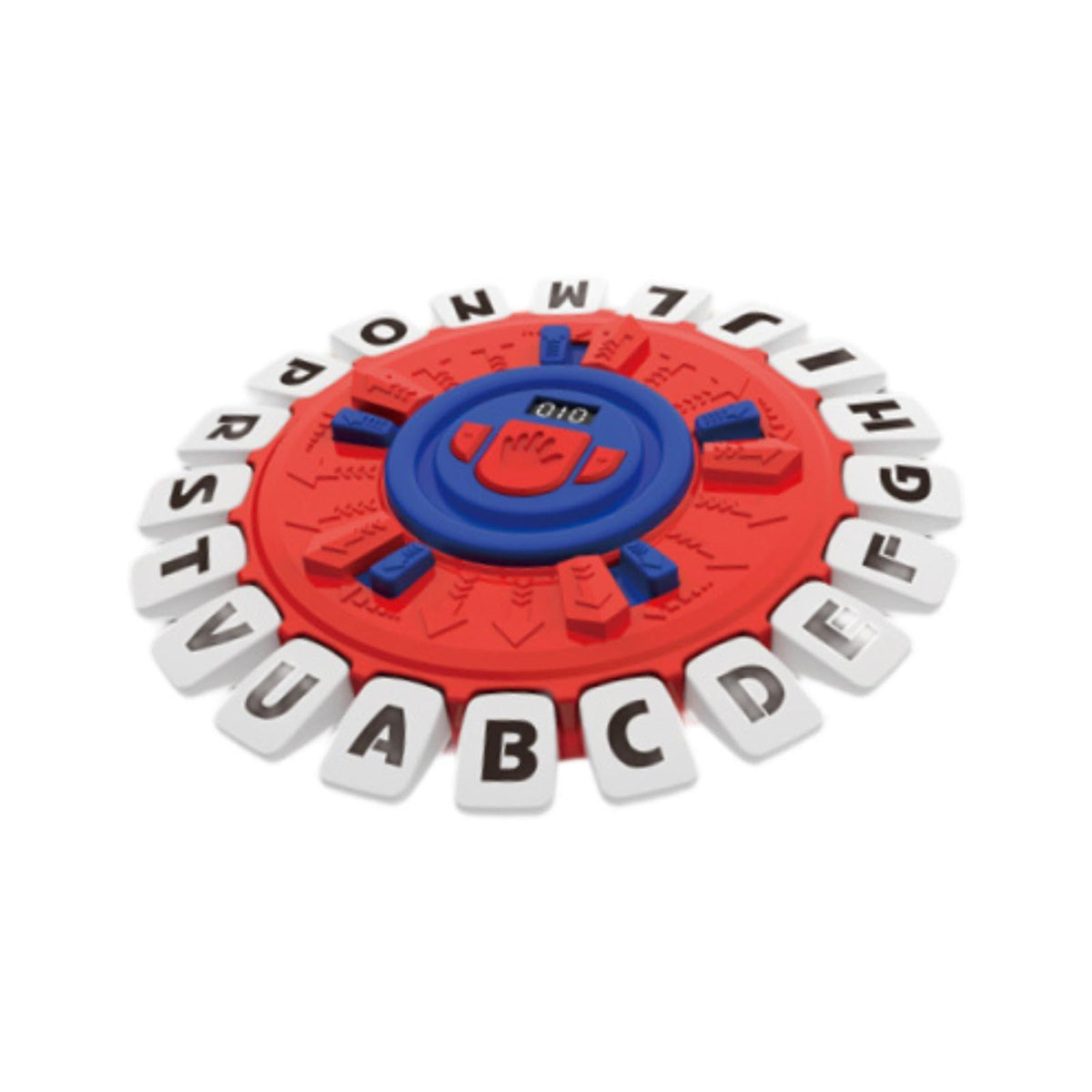 TRENDIVIBE 24 Letters Pressing Game Multiple People Words Game for Adults Age 3+ Red