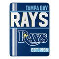 Northwest Company Tampa Bay Rays Walk Off Micro Raschel Throw Blanket