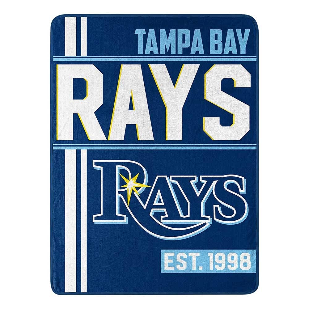 Northwest Company Tampa Bay Rays Walk Off Micro Raschel Throw Blanket