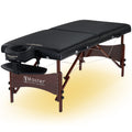 Master Massage Newport Massage Table, +Ambient Light, Black