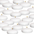 Royal Imports Floating Candles, Unscented Dripless Wax Discs, for Centerpieces, Wedding, Party, Holiday, Made in USA (Pack of 24