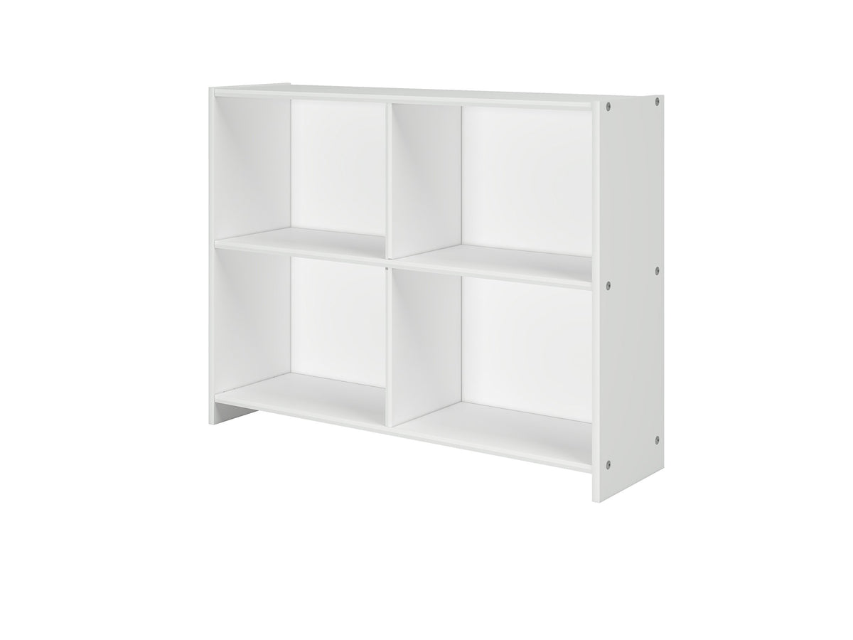Donco Kids Low Loft Bookcase Cappuccino