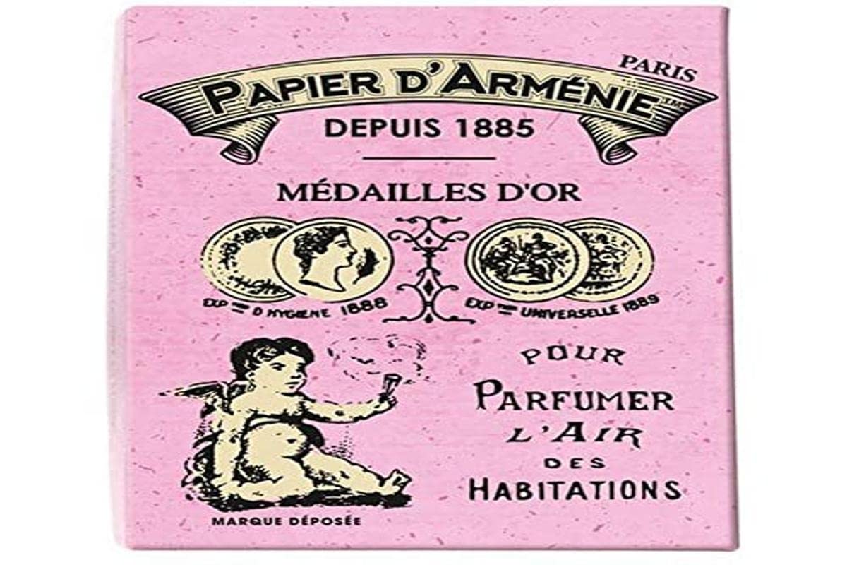 Papier dArmenie La Rose Coffret Vintage includes 6 booklets