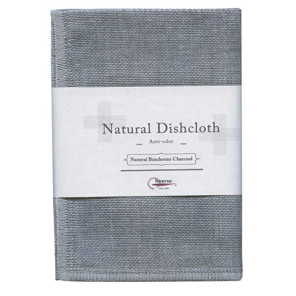 IPPINKA Nawrap Binchotan Dishcloth, Naturally Cleansing and Anti-Odor