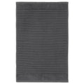 Ikea Alstern Dry Fast Water Absorbent And Machine Washable AntiSlip Microfiber Soft Rectangular Bath Mat 40X60 Cm (Dark Grey)