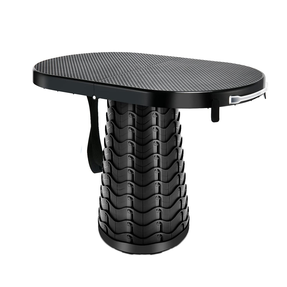 Small Collapsible Table And Stool For Camping  Luxjet Portable Lightweight Telescopic Table With Folding Stool For Picnic, Cook
