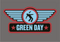 Green Day - Flag Wings