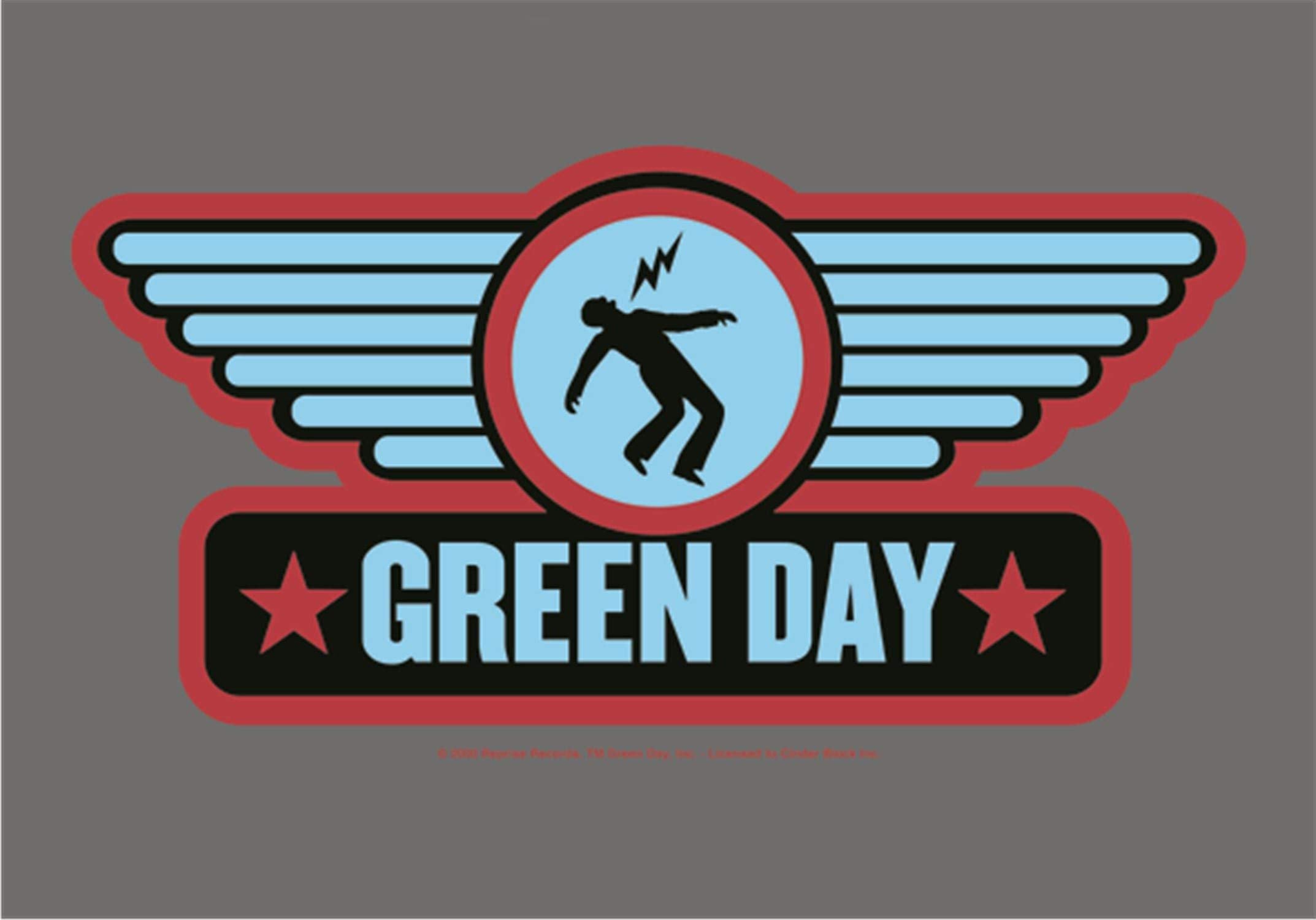 Green Day - Flag Wings