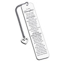 Valentines Day Gifts For Daughter, Gifts For Daughter From Mom, Bookmarks For Women College Girls Gifts 16Th 18Th 21St Birthday